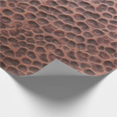 銅の織り目加工の包装紙 ラッピングペーパー (角)