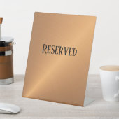 銅の輝き角度を予約 台座サイン (インサイチュ)