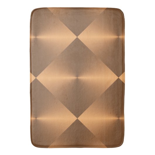 銅の輝き角度 バスマット (正面縦)