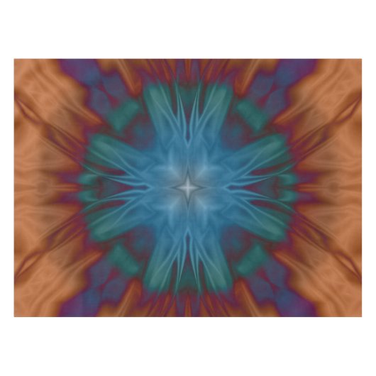 銅の青 テーブルクロス (正面(横))