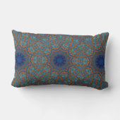 銅の青 ランバークッション (裏面)