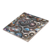 銅の3D反射 タイル (側面)