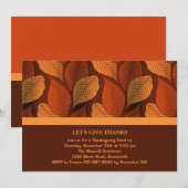 銅は招待状を去ります 招待状 (正面/裏面)