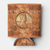 銅エイブラハム・リンカーン、1943年、1セント、1919年 缶クーラー (正面)