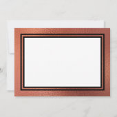 銅エレガモダンントウェディング サンキューカード (裏面)