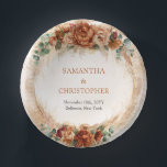 銅エレガントと燃える花の緑のアーチ ペーパーボウル<br><div class="desc">お客様のお祝いお洒落のために銅とブルゴーニュの花エレガント緑のアーチ紙ボウルを選択するとき、魅力的なエレガンスに満結婚ちた旅に着手する。緑豊かな緑に溶け込んだ銅と燃え立つ開花の輝くディスプレイは、本当に魅力的な雰囲気を作り出し、洗練と魅力のtouchを特別な日に加える。これらの紙のボウルは素晴らし、単なるセンターピースとしてだけでなく、あなたのお祝いの瞬間を一生忘れられない一つにするために結婚、あなたの装飾に冒険心と大胆な創造性を注入する。アイテムの一致や連絡カスタマイズに躊躇しない。赤面バラ©</div>