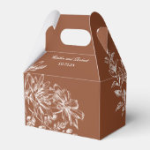 銅エレガントと白のフローラ フェイバーボックス (裏面サイド)