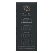 銅エレガントコンチシェル |価格またはサービス ラックカード (正面)