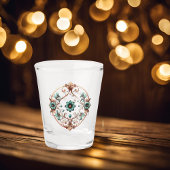 銅エレガントターコイズ ショットグラス