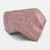 銅エレガントバラモダン金ゴールドピンク大理石の外観 ネクタイ (ロール)