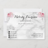 銅エレガントバラ金ゴールドはさみヘアスタイリスト (裏面)