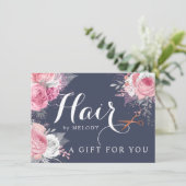 銅エレガントバラ金ゴールドはさみヘアスタイリスト (スタンド正面)