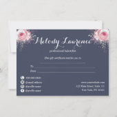 銅エレガントバラ金ゴールドはさみヘアスタイリスト (裏面)