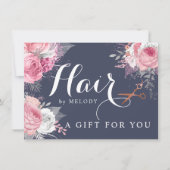 銅エレガントバラ金ゴールドはさみヘアスタイリスト (正面)