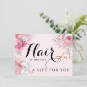 銅エレガントバラ金ゴールドはさみヘアスタイリスト (スタンド正面)