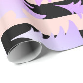 銅エレガントバラ金ゴールドクリスマスツリーパターン ラッピングペーパー (ロールコーナー)