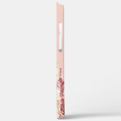 銅エレガントバラ金ゴールドグリッタードライカスタムプ Case-Mate iPhoneケース (裏面 / 左)