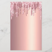 銅エレガントバラ金ゴールドグリッタードリンク化粧 チラシ (裏面)