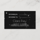 銅エレガントバラ金ゴールド唇と大理石メイク 紹介カード (裏面)