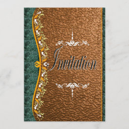 銅エレガント招待状 招待状
