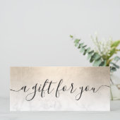 銅エレガント金ゴールド白大理石製化粧アーティスト (スタンド正面)