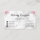 銅エレガント金ゴールド ロイヤリティカード (裏面)