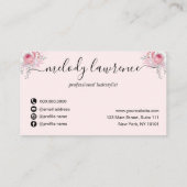 銅エレガント金ゴールド 予約カード (裏面)