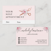 銅エレガント金ゴールド 予約カード (正面/裏面)