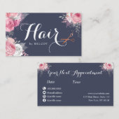 銅エレガント金ゴールド 予約カード (正面/裏面)