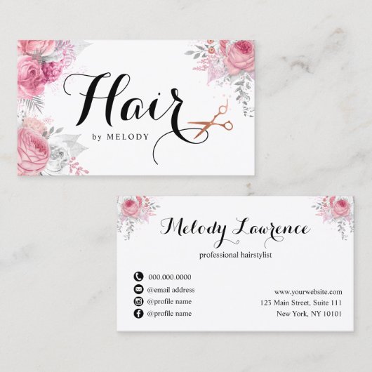 銅エレガント金ゴールド 名刺 (正面/裏面)