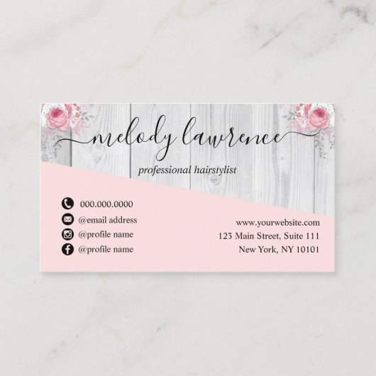 銅エレガント金ゴールド 名刺 (裏面)