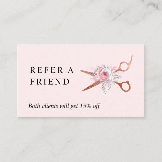 銅エレガント金ゴールド 紹介カード (正面)