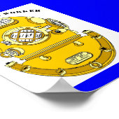 銅カラー労働者 ポスター (角)