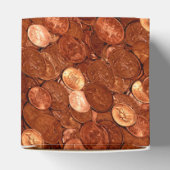 銅コインノベルティマネーパーソナルオフィスボックス フェイバーボックス (上部)