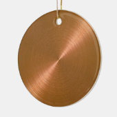 銅シェンクリスマスパーソナライズされたオーナメント セラミックオーナメント (左)