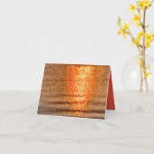 銅シーカード カード (黄色い花)