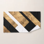 銅ジオメトリックシック バスタオルセット (ハンドタオル)