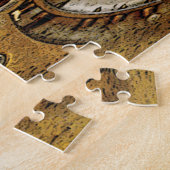 銅スチームパンクアンティーク ジグソーパズル (側面)