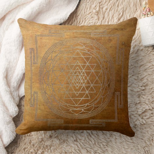 銅スリヤントラ – 枕 (ブランケット)