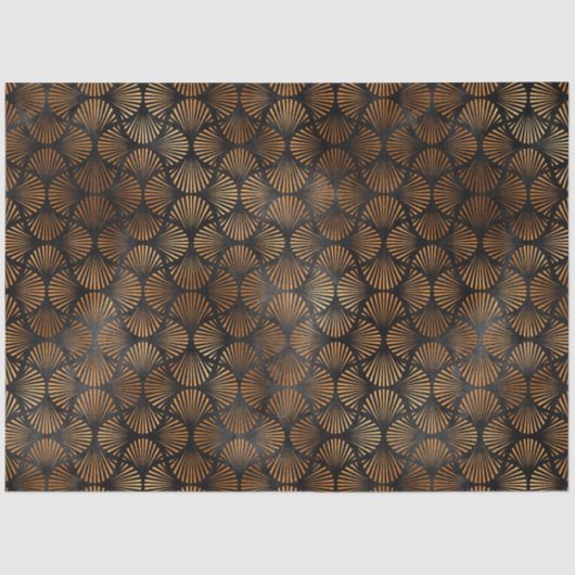 銅タイガーシリーズデザイン13 薄葉紙 (正面)