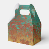 銅ターコイズブルーオレンジブラウン フェイバーボックス (裏面サイド)