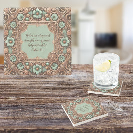 銅ターコイズFillagyフレームのカスタマイズ ストーンコースター