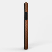 銅ダイヤモンドプレートのルックパターン Case-Mate iPhoneケース (裏面/右)