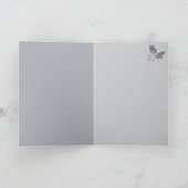 銅ダスティブルーあなたの写真のシーズン カード (内部)