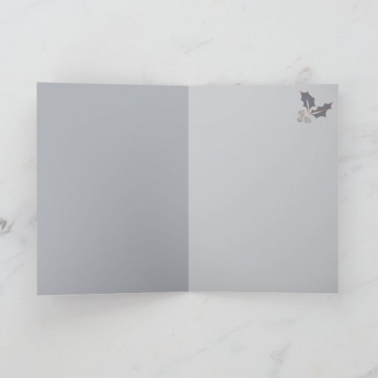 銅ダスティブルーあなたの写真のシーズン カード (内部)