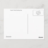 銅チキン足卵カップ ポストカード (裏面)