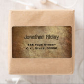 銅テクスチャイメージ出荷ラベル ラベル (インサイチュ)