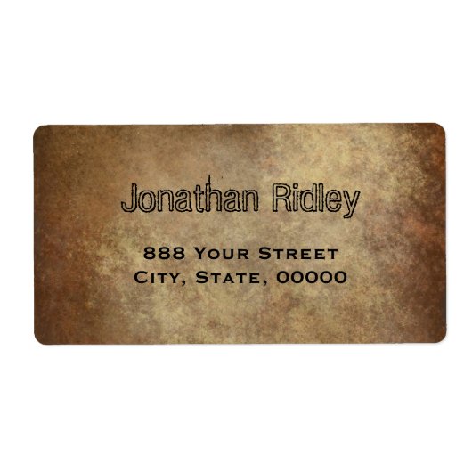 銅テクスチャイメージ出荷ラベル ラベル (正面)