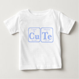 銅テルル (CuTe) -- 青い ベビーTシャツ