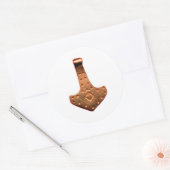 銅トールHammer白の大きな丸いシール ラウンドシール (封筒)